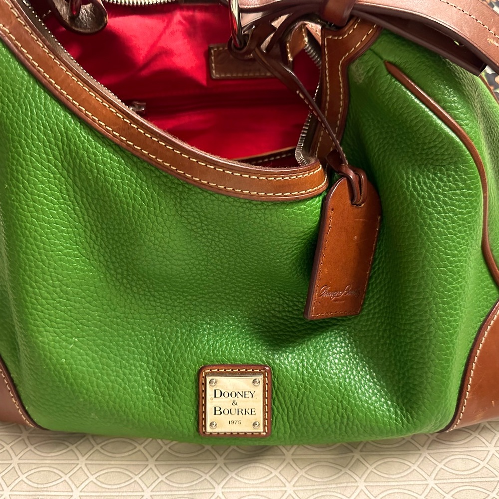 Green Dooney and Bourke, all weather leather